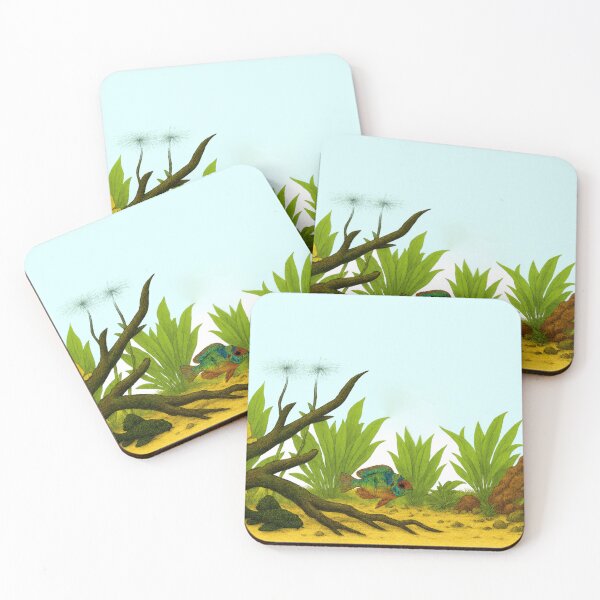 Item preview, Freshwater Aquarium Landscape With Fish and Plants designed and sold by AnotherFemaleHuman.