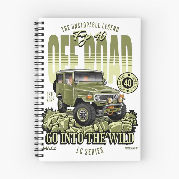 Item preview,  Classic Toyota FJ40 Illustration | Vintage Automotive Art designed and sold by monsalve-autos.