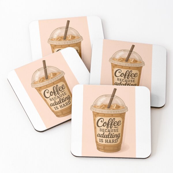 Item preview, Coffee: The Essential Companion for Adulting  designed and sold by kaylolacrafts.