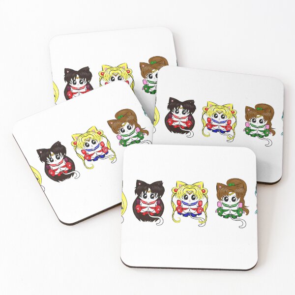 Item preview, Cute Cat Sailor Scouts designed and sold by Sara-H-2005.