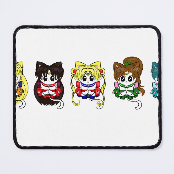 Item preview, Cute Cat Sailor Scouts designed and sold by Sara-H-2005.