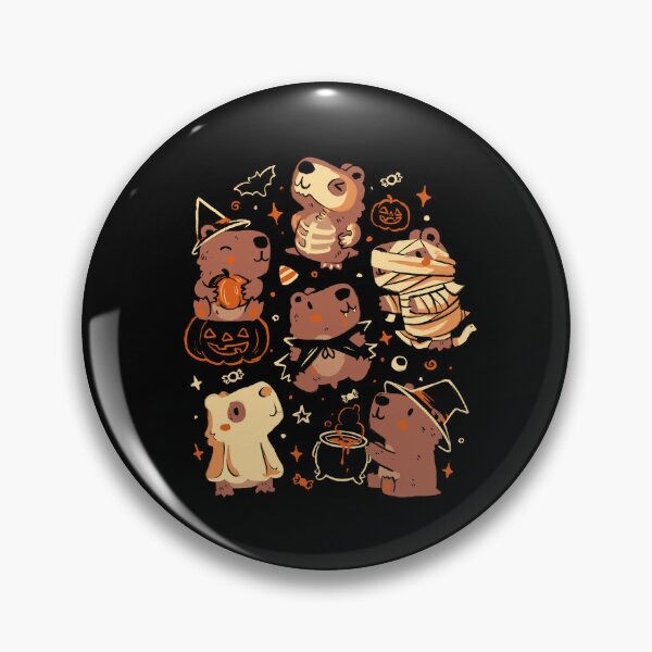 Item preview, Spooky Capys designed and sold by EduEly.