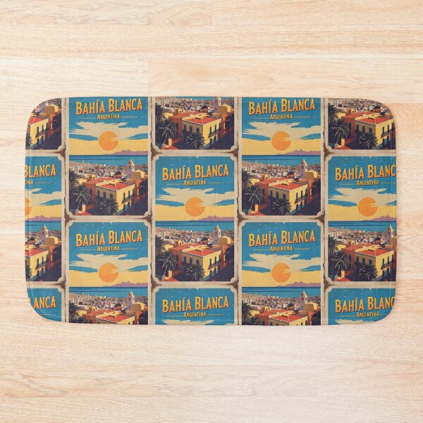 Item preview, Bahia Blanca Argentina Vintage Travel Tourism designed and sold by TravelersGems.