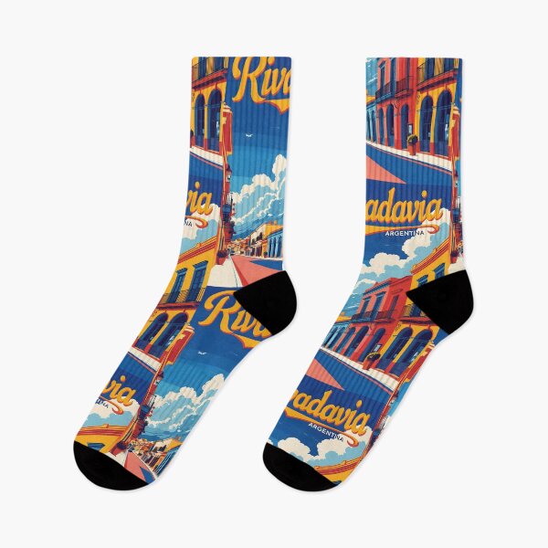 Item preview, Rivadavia Argentina Vintage Travel Tourism designed and sold by TravelersGems.