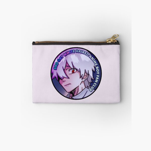 Item preview, Sad Gay White Haired Anime Boy Fan Club designed and sold by angsty-angst.