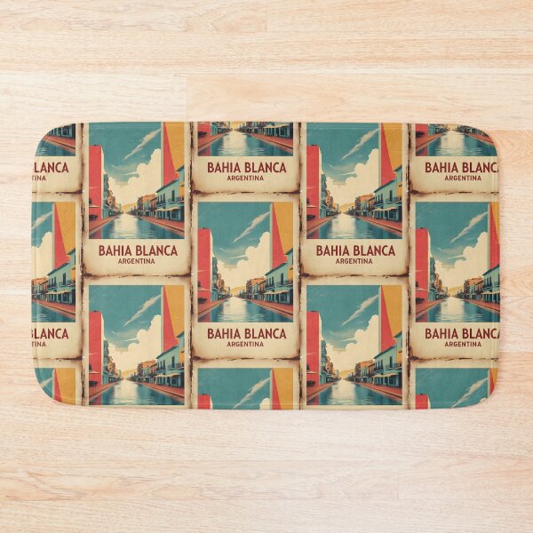 Item preview, Bahia Blanca Argentina Vintage Travel Tourism designed and sold by TravelersGems.