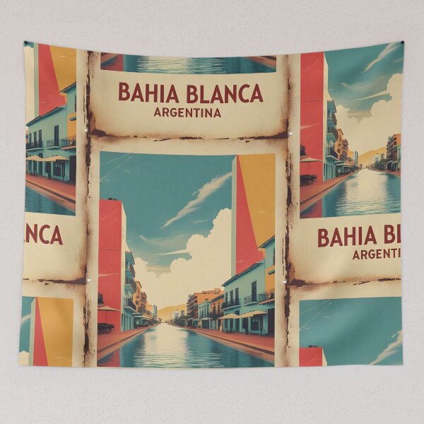 Item preview, Bahia Blanca Argentina Vintage Travel Tourism designed and sold by TravelersGems.