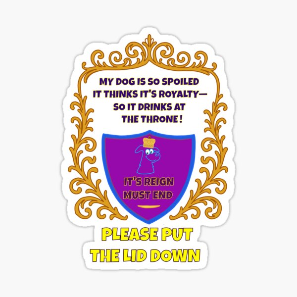 Item preview, Pet Health Bathroom Reminder, Funny Bathroom Sign designed and sold by essentially cool.