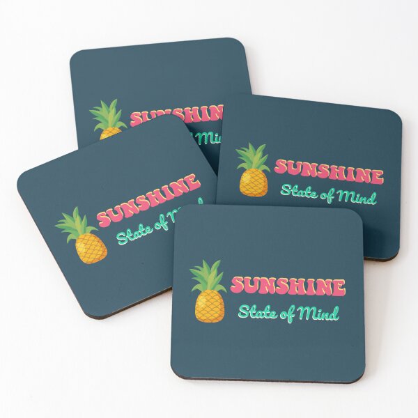 Item preview, Sunshine State of Mind – Tropical Pineapple Vibes designed and sold by Inkworksbyshery.