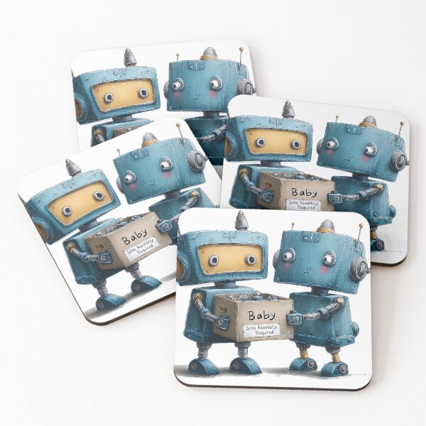 Item preview, Robot Parents to Be designed and sold by Boddicca.