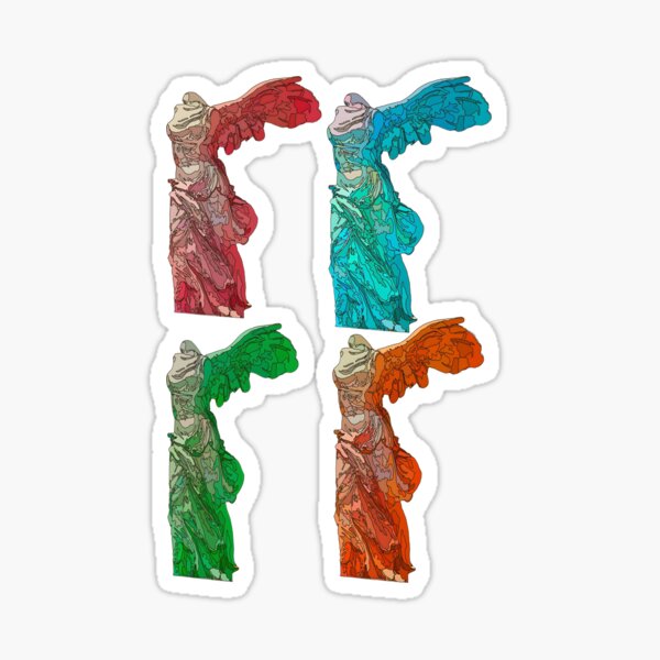 Item preview, Colorful Winged Statue designed and sold by Achlymerakl.