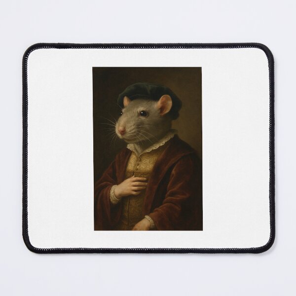 Item preview, Renaissance Pet Rat Portrait designed and sold by Unsure-Squash.