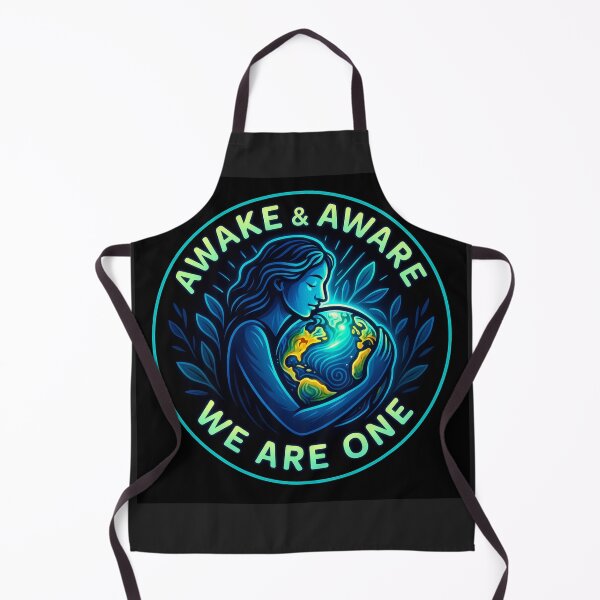 Item preview, Awake & Aware – We Are One Earth Hug Art designed and sold by AATGShop.