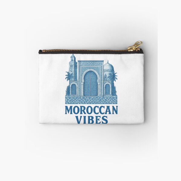 Item preview, Moroccan Vibes Blue Retro Vintage Moroccan Style designed and sold by Guess4best.