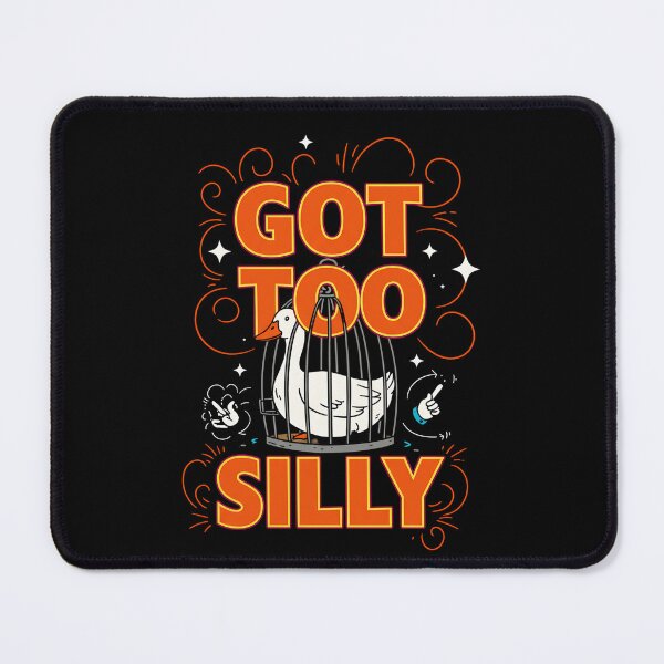 Item preview, Got Too Silly Funny Goose Pun Humor Shirt for Animal Lovers T-Shirt – Quirky Bird Gift Idea designed and sold by AI-volution.