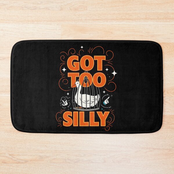 Item preview, Got Too Silly Funny Goose Pun Humor Shirt for Animal Lovers T-Shirt – Quirky Bird Gift Idea designed and sold by AI-volution.