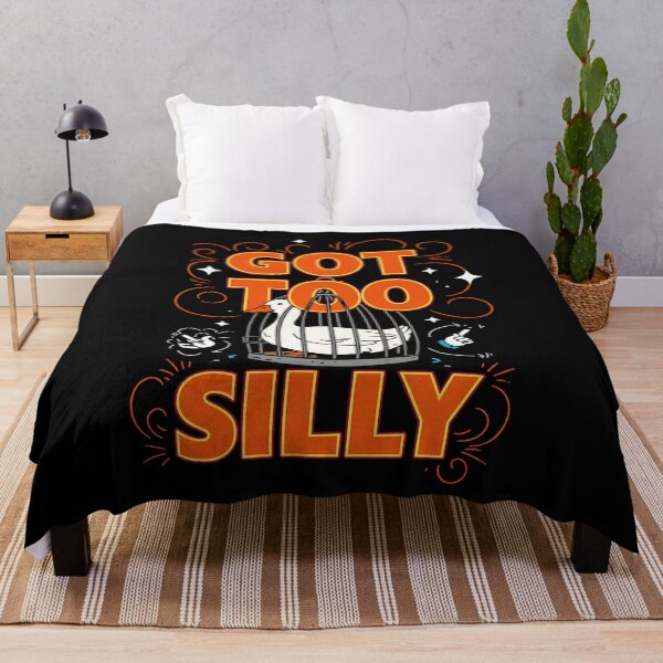 Item preview, Got Too Silly Funny Goose Pun Humor Shirt for Animal Lovers T-Shirt – Quirky Bird Gift Idea designed and sold by AI-volution.