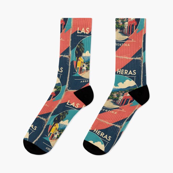 Item preview, Las Heras Argentina Vintage Travel Tourism 2 designed and sold by TravelersGems.