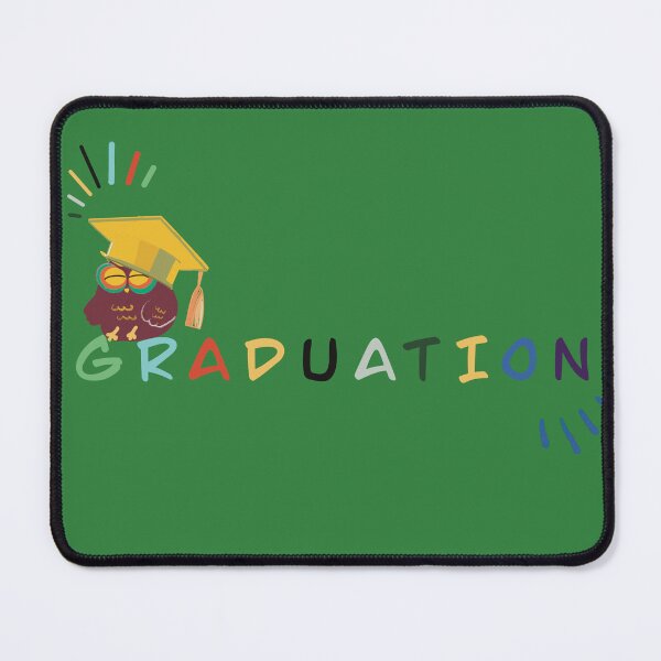 Item preview, Colorful Owl Graduation Celebration Design designed and sold by Boomiya.
