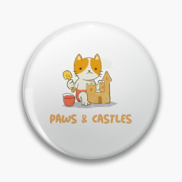 Item preview, PAWS & CASTLES designed and sold by Elkin's Threads.