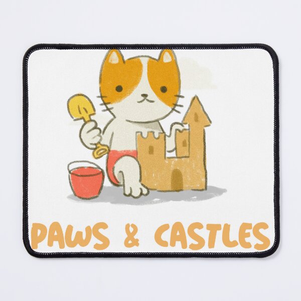 Item preview, PAWS & CASTLES designed and sold by Elkin's Threads.