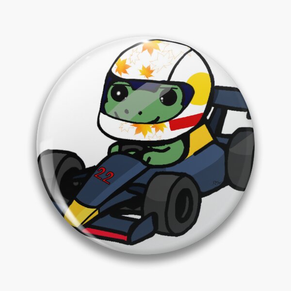 Item preview, F1 YUKI FROGNODA designed and sold by Lilypad Drift.