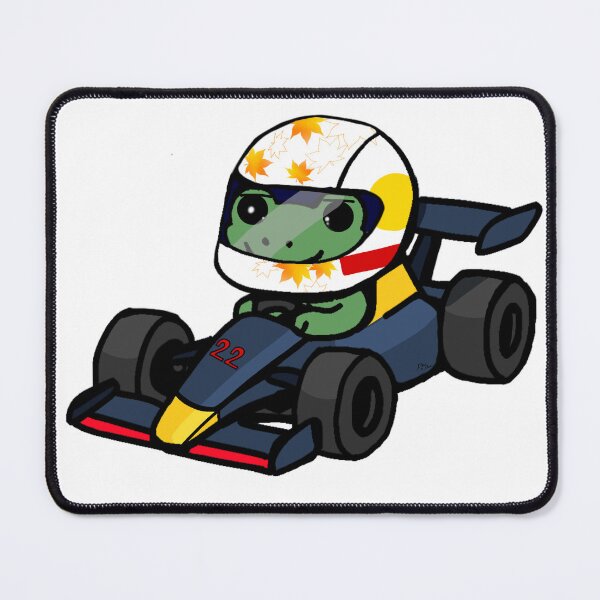Item preview, F1 YUKI FROGNODA designed and sold by Lilypad Drift.