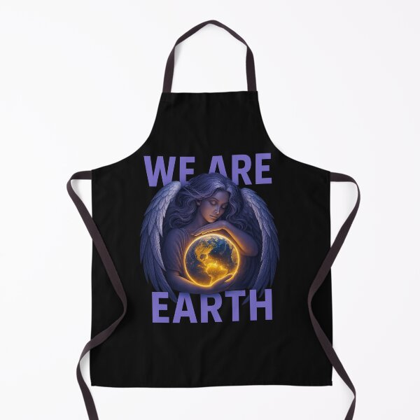 Item preview, We Are Earth – Angelic Planet Love Art for Oneness, Unity Consciousness & Spiritual Environmental Connection designed and sold by AATGShop.