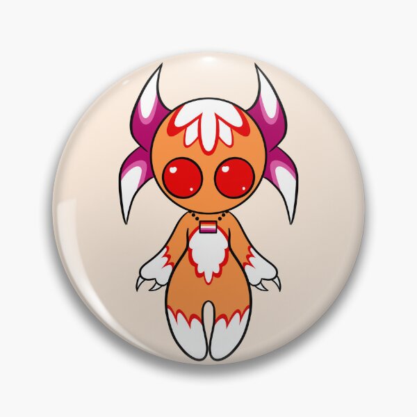 Item preview, Lesbian Pride Demon designed and sold by JaxNaBox.