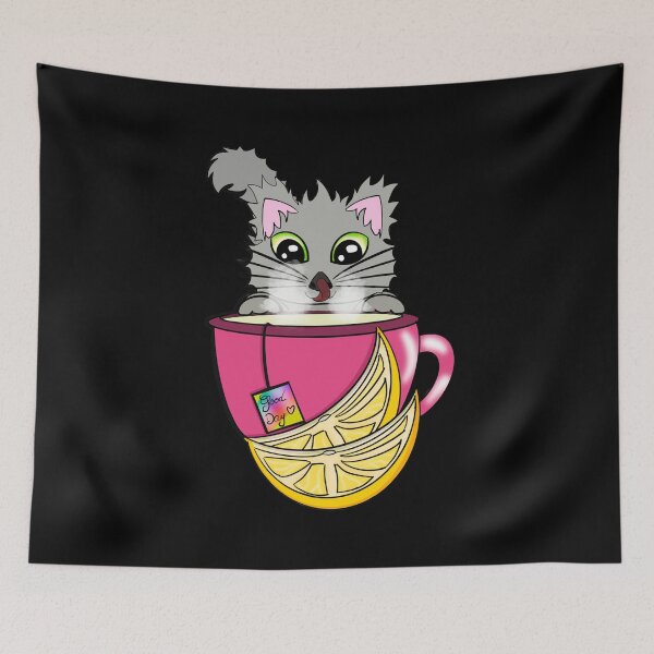 Item preview, Cat of thea designed and sold by Moholistique.