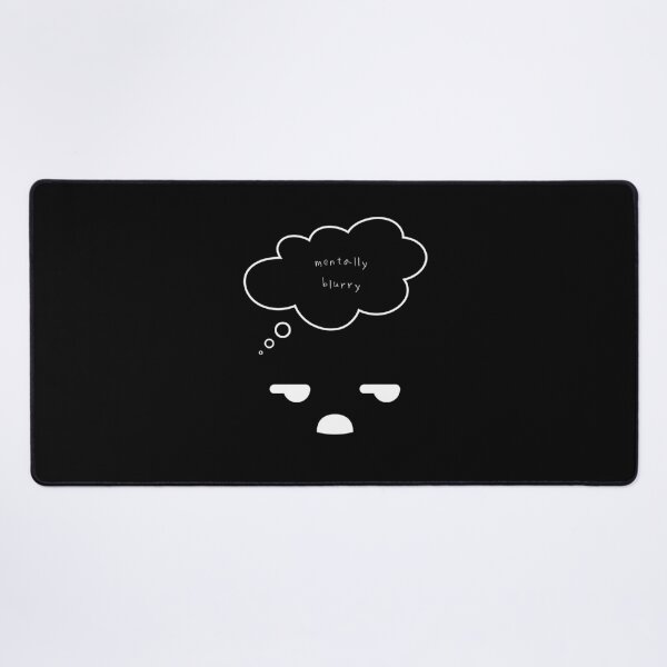 Item preview, Maybe Tomorrow – Mentally Blurry ( Black / Dark Ver.) designed and sold by mintmono-studio.