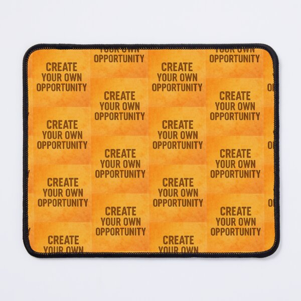 Item preview, Create Your Own Opportunity – Motivational Quote Typography Design designed and sold by Quiet Power Co..