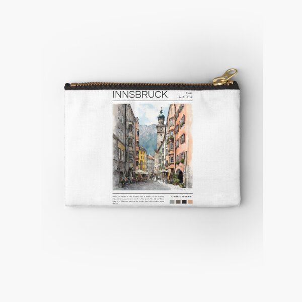Item preview, Innsbruck - Austria - Watercolor  designed and sold by StudioRedKoala.