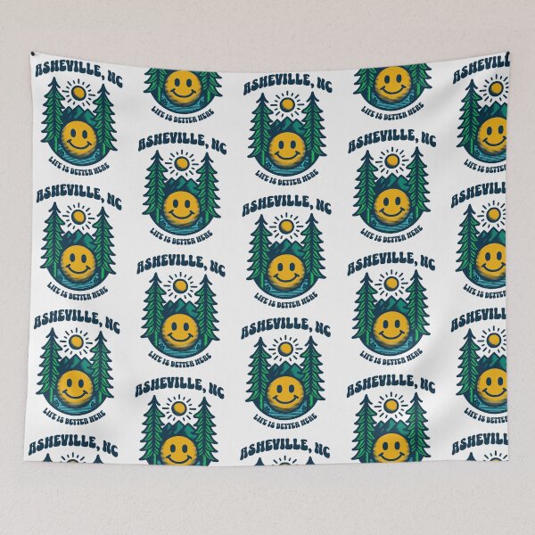 Item preview, Asheville NC Life Is Better Here North Carolina Mountains designed and sold by Guarddogdrive.