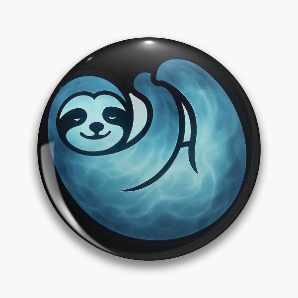 Item preview, Spirit Animal and Guardian Being - Sticker: Sloth designed and sold by MossTrail.