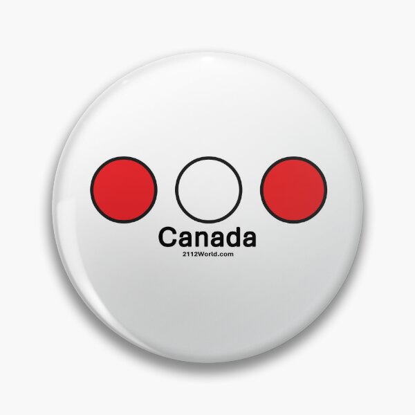 Item preview, Canada: 3 Dots + Country designed and sold by 2112 World - Wearing The World.