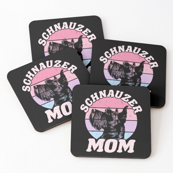 Artikelvorschau, Schnauzer Mama Hund Lustiger Muttertag Retro Vintage entworfen und verkauft von RayanPod.