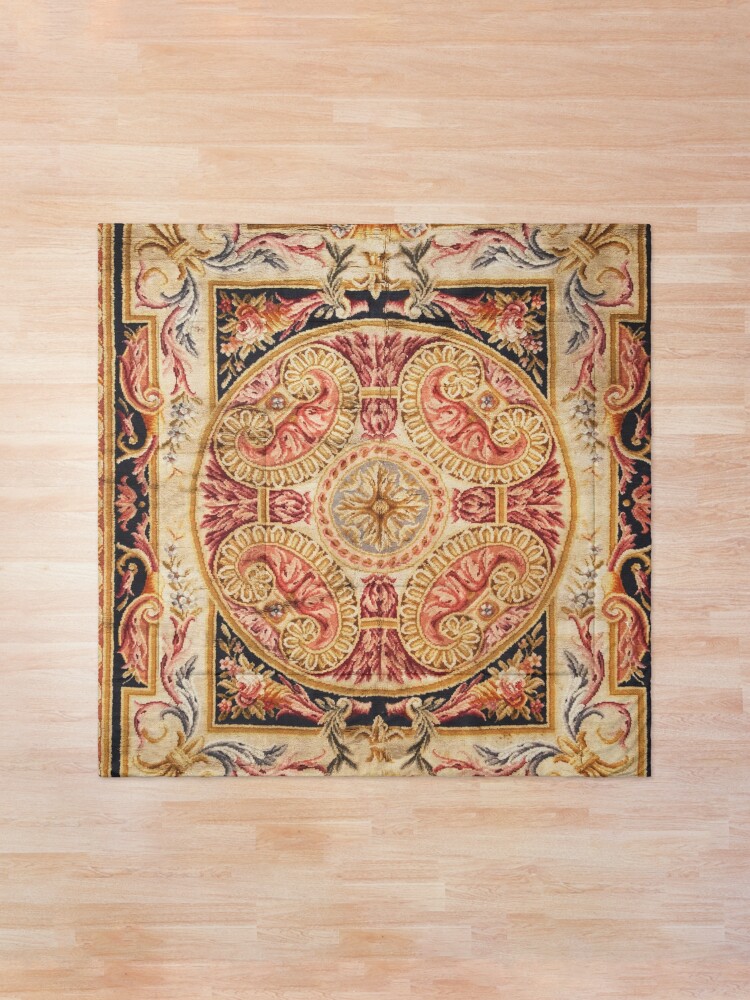 Alternate view of Antique French Aubusson Rug Print Comforter