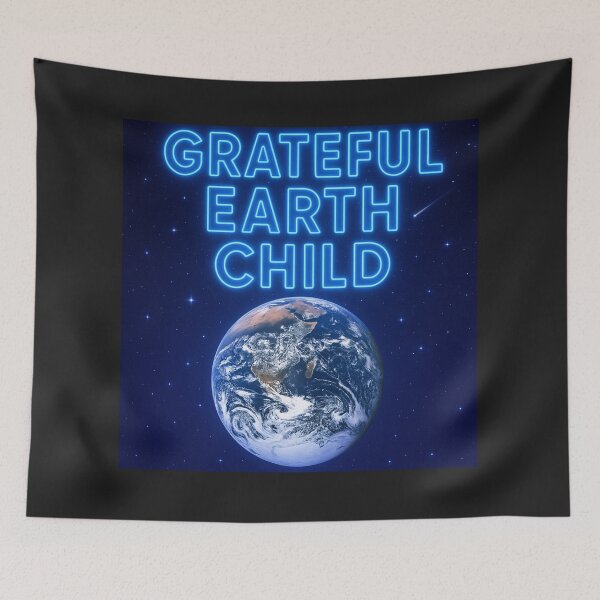 Item preview, Grateful Earth Child – Cosmic Nature Lover designed and sold by AATGShop.