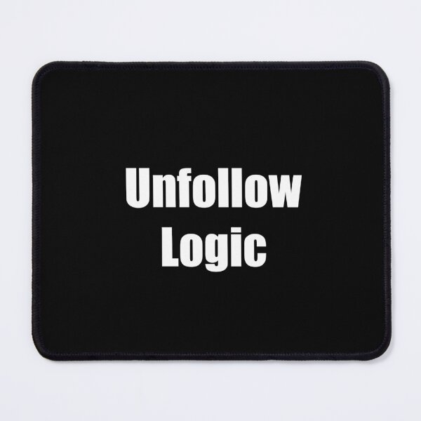 Item preview, Unfollow Logic – Bold Anti-Conformist Statement Design designed and sold by Unfollow.
