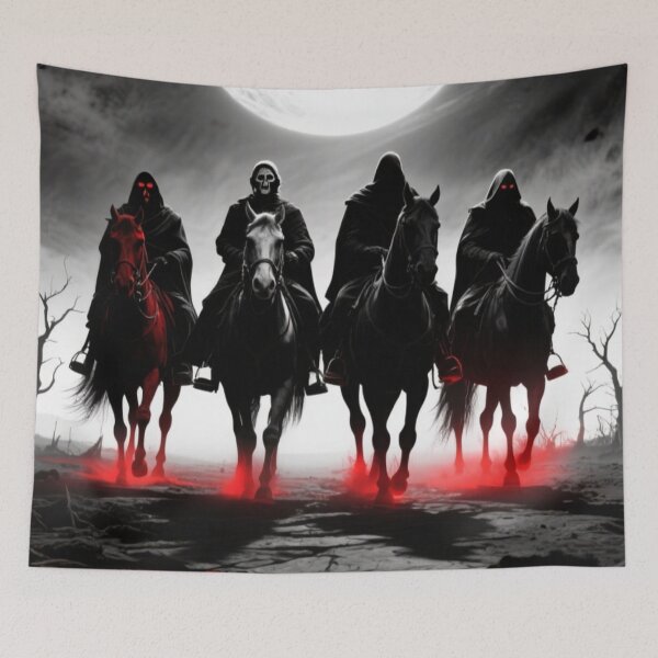 Item preview,  The Four Horsemen  designed and sold by CleverCulture.