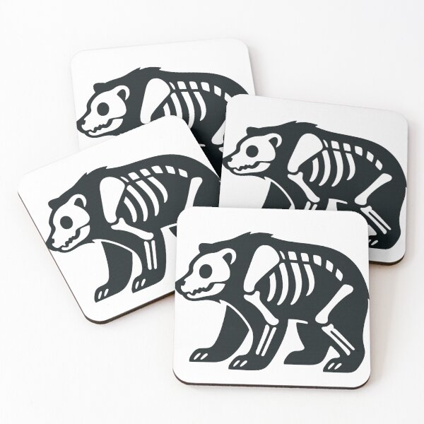 Item preview, Skeletal Bear – Bold Bone Beast Illustration designed and sold by Wesbro0.