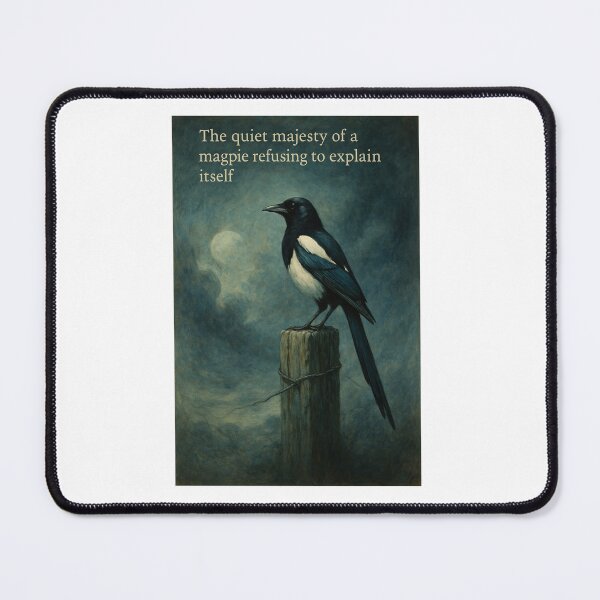 Item preview, The quiet majesty of a magpie..... designed and sold by smugdesigns.