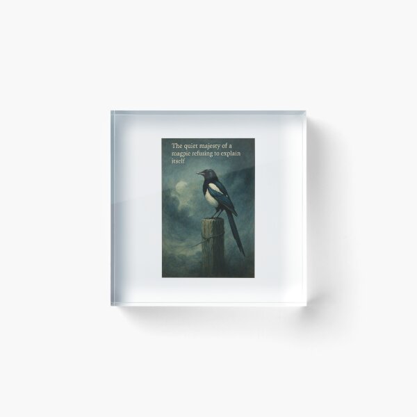 Item preview, The quiet majesty of a magpie..... designed and sold by smugdesigns.