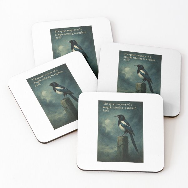 Item preview, The quiet majesty of a magpie..... designed and sold by smugdesigns.