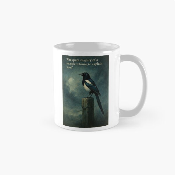 Item preview, The quiet majesty of a magpie..... designed and sold by smugdesigns.