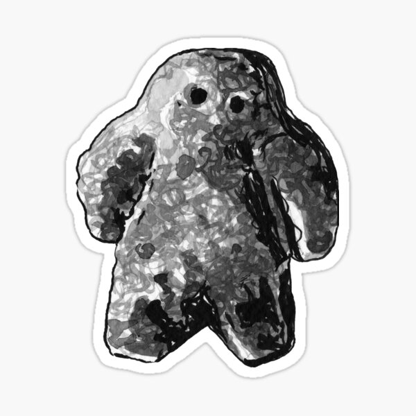 Item preview, Clay Golem Painting #1 designed and sold by GolemStickers.