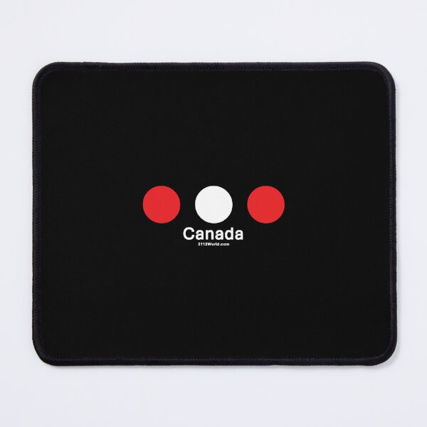 Item preview, Canada: 3 Dots + Country for Dark Colors designed and sold by 2112 World - Wearing The World.
