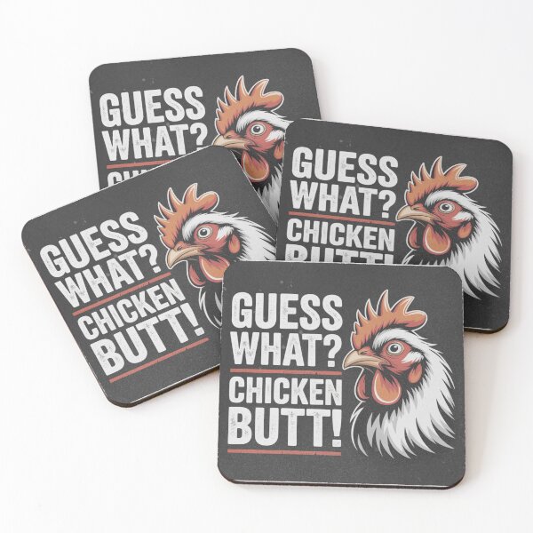 Item preview, Guess What? Chicken Butt designed and sold by theartfulaspie.