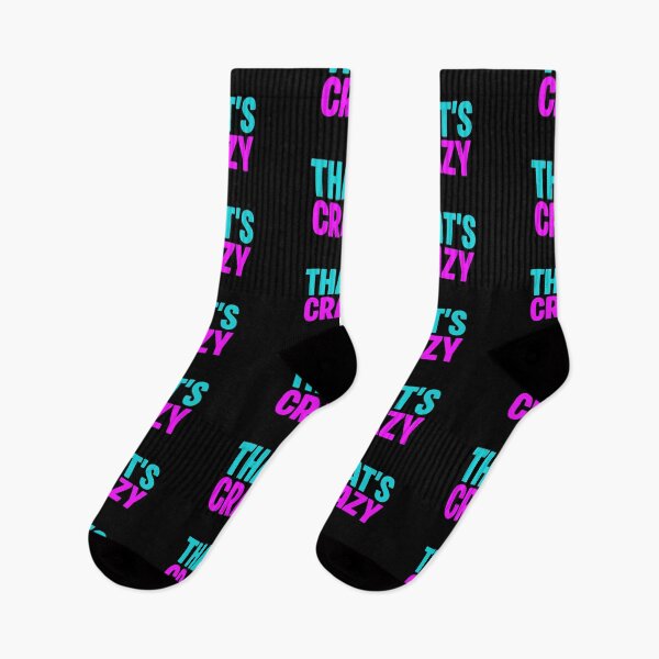 Item preview, That’s Crazy, pink and blue designed and sold by Memes N Lore .